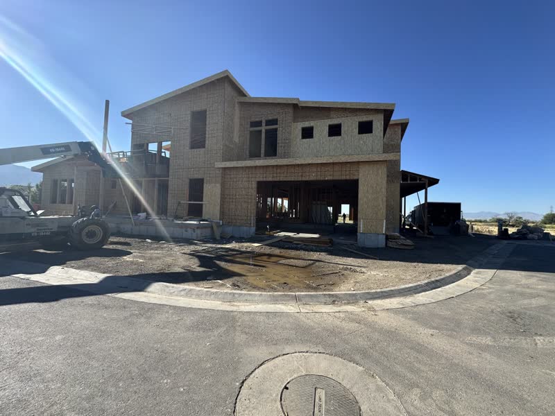 Two-Story Custom Home — Corner lot build