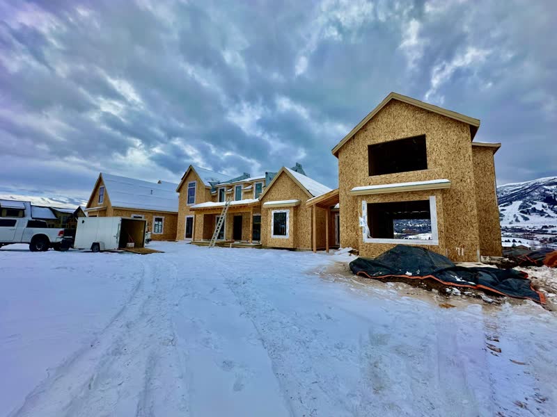 Custom Homes — Winter development build
